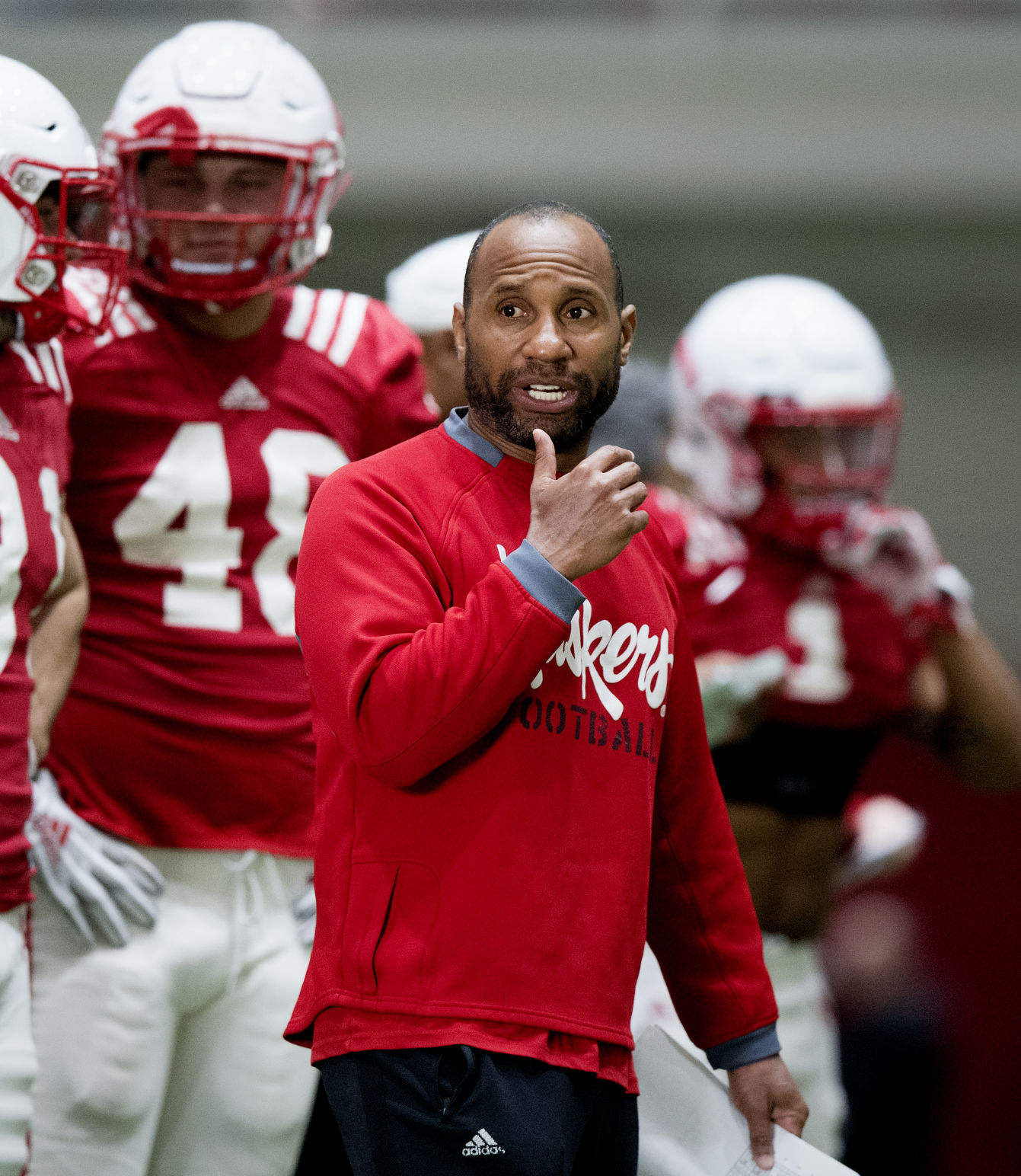 Spring Football Practice, 3.27